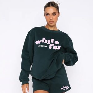 White Fox Fourth Edition Oversized Sweater